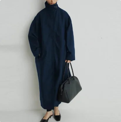 2025 Women Autumn Winter Oversized Trench Long coat Stylish Thick Warm Parkas
