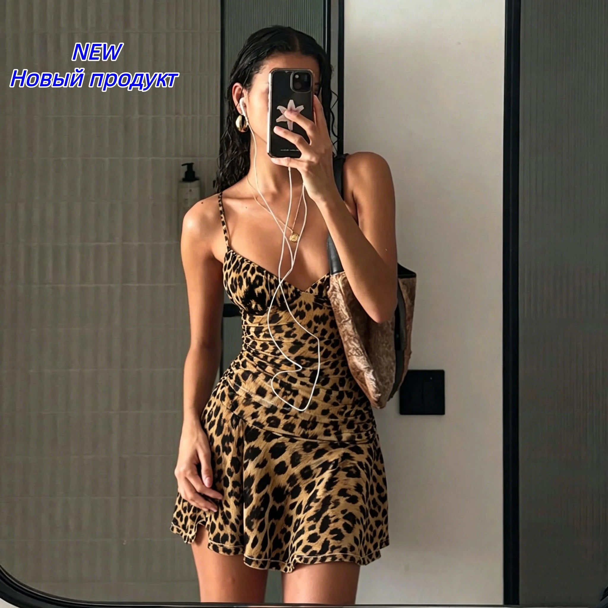 Y2k Vintage Slim Summer Women Sweet Ladylike Fashion Street Woman Dot Print Casual Simple Basic Sleeveless Dresses Female Chic