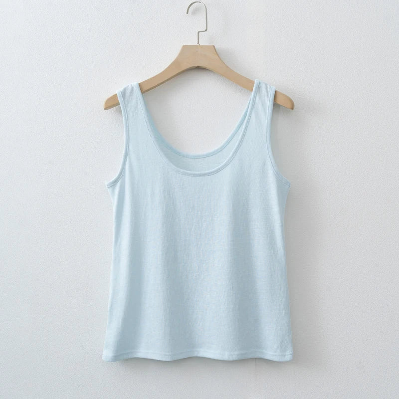 2026 Women Casual Sleeveless Tank Top