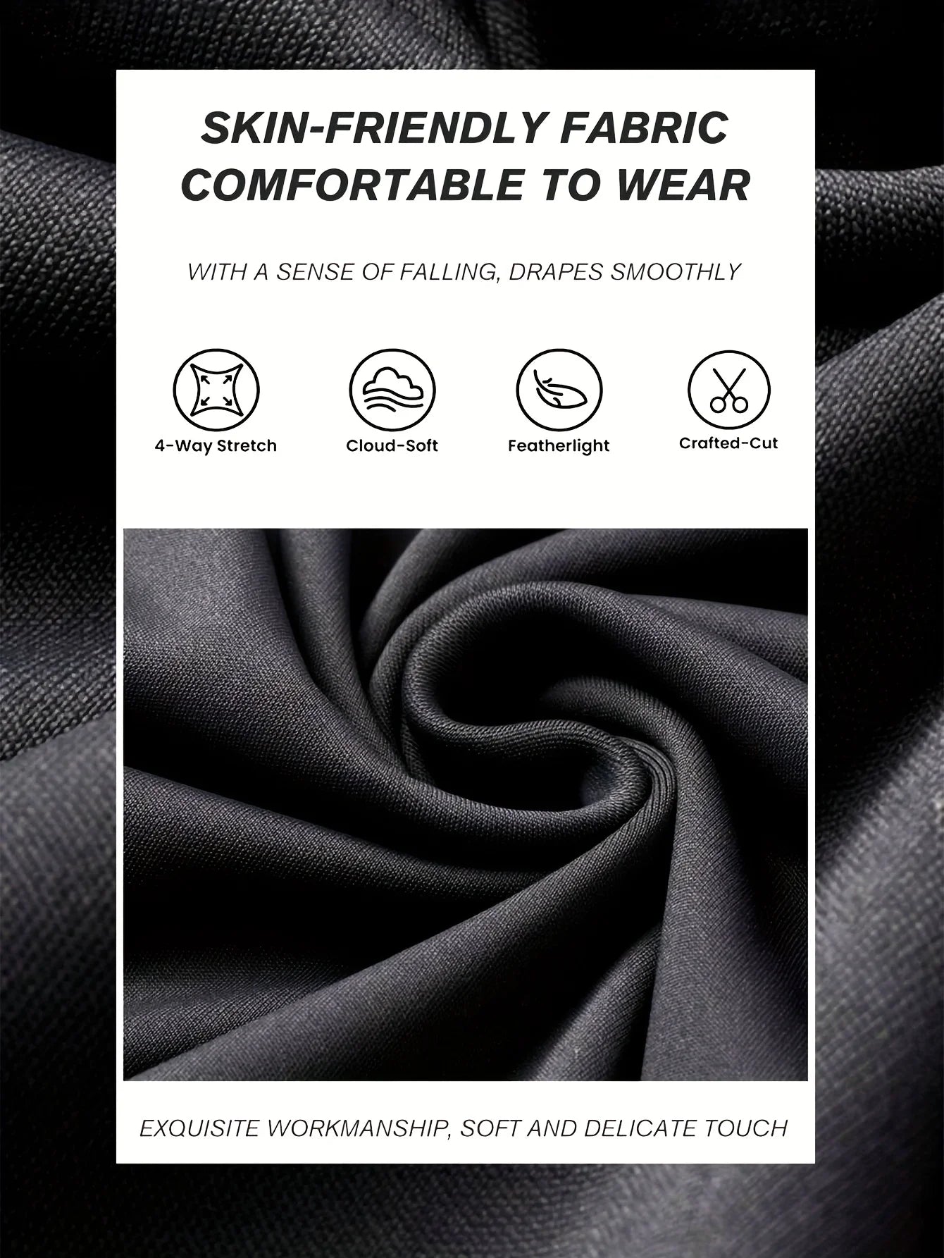 Women's Spring and Summer High-Waisted Tight-Fitting Flared Pants, Slim Leg Long Black Pants, Thin Wide Leg Pants for Slim Women