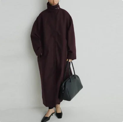 2025 Women Autumn Winter Oversized Trench Long coat Stylish Thick Warm Parkas
