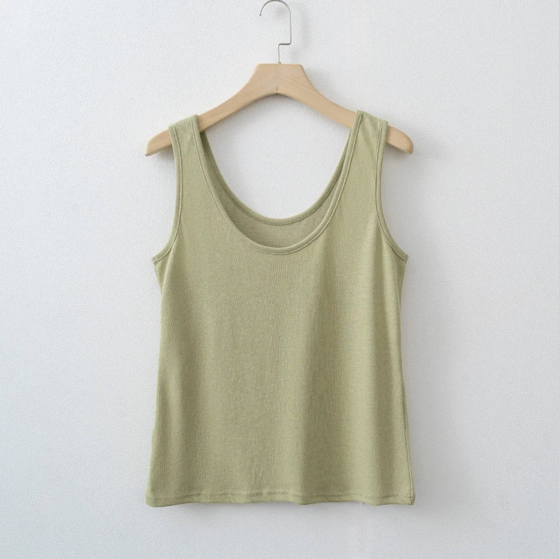 2026 Women Casual Sleeveless Tank Top