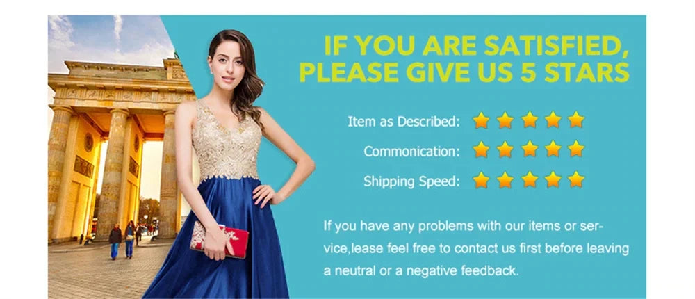 VENUS Elegant Ladies Evening Dresses Tea Length A Line Prom Dresses Вечернее платье فساتين سهرة V Neck Taffeta Formal Party Gown
