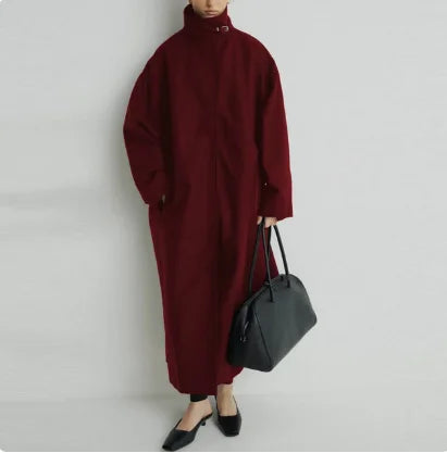 2025 Women Autumn Winter Oversized Trench Long coat Stylish Thick Warm Parkas