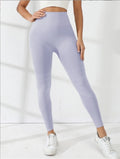 Sports Pants With Sexy Lines Lifting Buttocks Sports Tight Pants Women's High Waisted Elastic Fitness Pants Running Yoga Pants